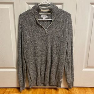 Calvin Klein Men's Woven Dress Sweater, size Medium